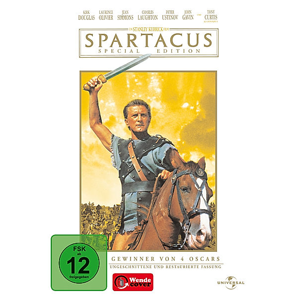 Spartacus, Laurence Olivier Jean Simmons Kirk Douglas