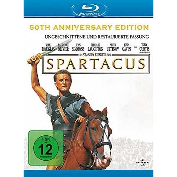 Spartacus, Laurence Olivier,Jean Simmons Kirk Douglas