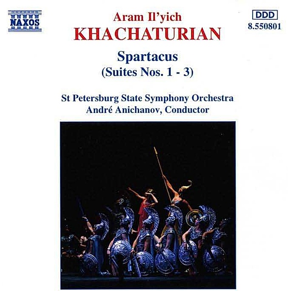Spartacus-Suite 1+2+3, Anichanov, Staatsso St.Petersb.