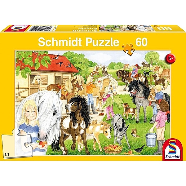 Spass auf dem Ponyhof (Kinderpuzzle)
