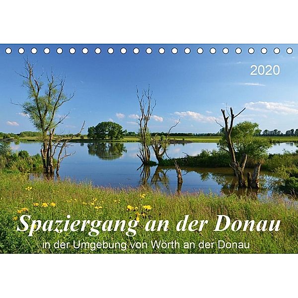 Spaziergang an der Donau (Tischkalender 2020 DIN A5 quer), Jutta Heußlein
