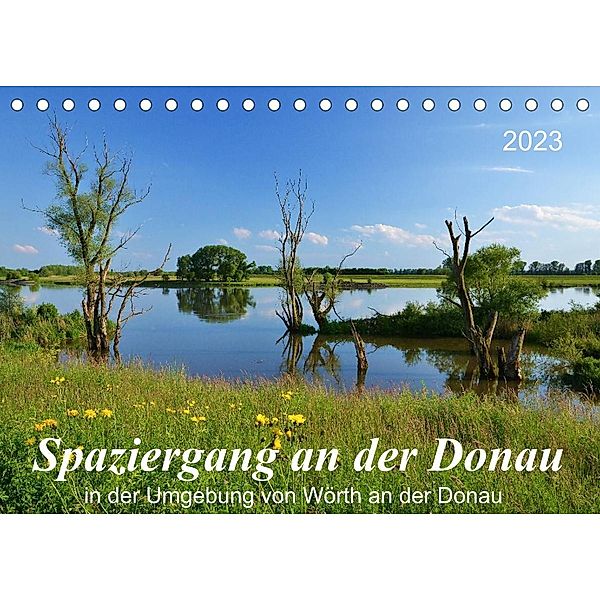 Spaziergang an der Donau (Tischkalender 2023 DIN A5 quer), Jutta Heußlein