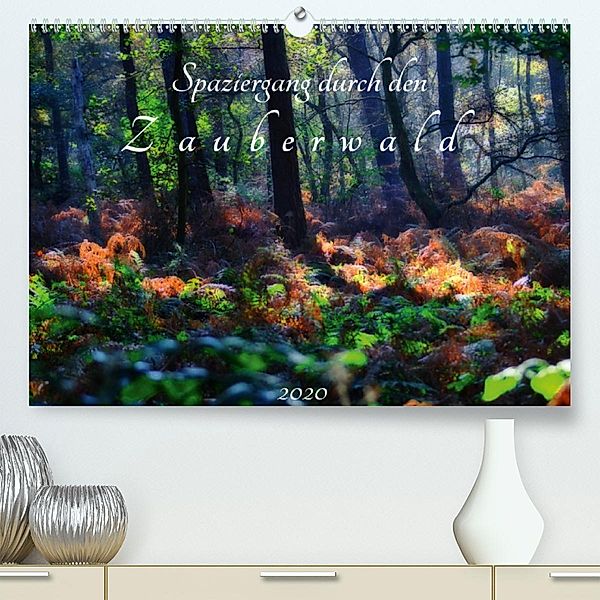 Spaziergang durch den Zauberwald (Premium, hochwertiger DIN A2 Wandkalender 2020, Kunstdruck in Hochglanz), Peter Hebgen
