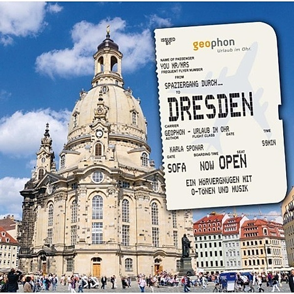 Spaziergang durch Dresden, 1 Audio-CD, Karla Sponar