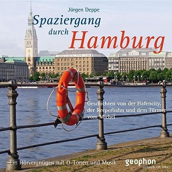 Spaziergang durch Hamburg, 1 Audio-CD, Jürgen Deppe