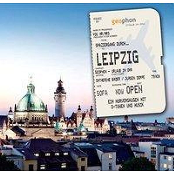 Spaziergang durch Leipzig, 1 Audio-CD, Catherine Bader, Jürgen Deppe