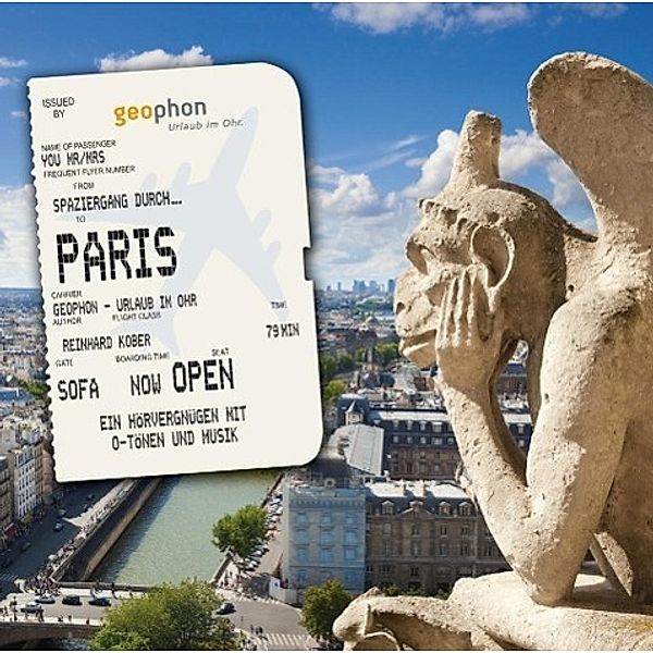 Spaziergang durch Paris, 1 Audio-CD, Reinhard Kober