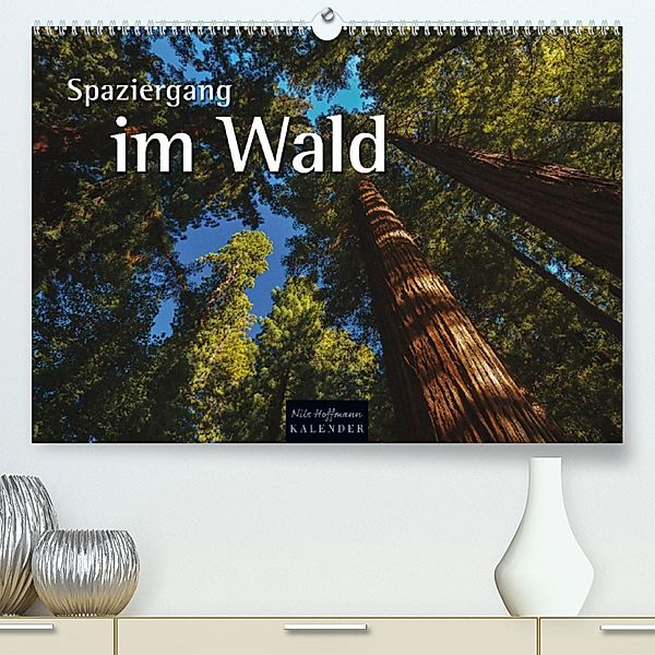 Spaziergang im Wald (Premium, hochwertiger DIN A2 Wandkalender 2023, Kunstdruck in Hochglanz), Nils Hoffmann