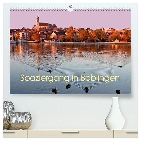 Spaziergang in Böblingen (hochwertiger Premium Wandkalender 2024 DIN A2 quer), Kunstdruck in Hochglanz, Nicola Furkert