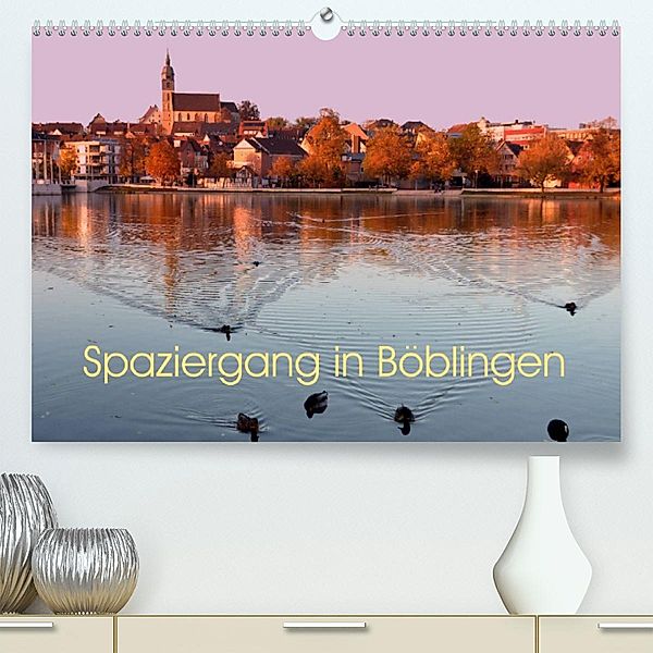 Spaziergang in Böblingen (Premium, hochwertiger DIN A2 Wandkalender 2023, Kunstdruck in Hochglanz), Nicola Furkert