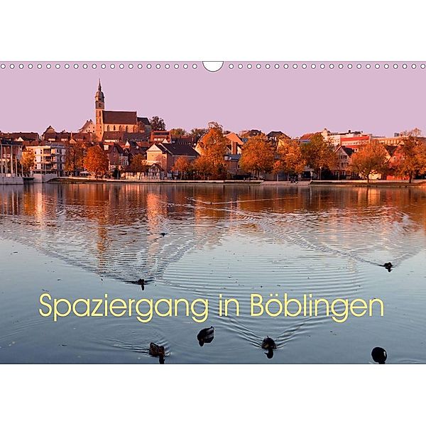 Spaziergang in Böblingen (Wandkalender 2023 DIN A3 quer), Nicola Furkert