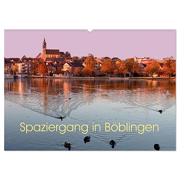 Spaziergang in Böblingen (Wandkalender 2024 DIN A2 quer), CALVENDO Monatskalender, Nicola Furkert