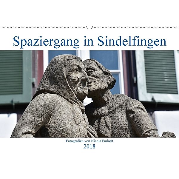 Spaziergang in Sindelfingen (Wandkalender 2018 DIN A2 quer), Nicola Furkert