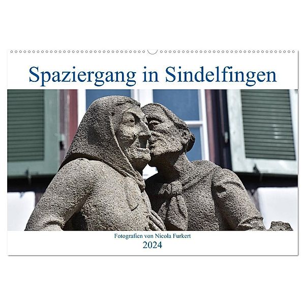 Spaziergang in Sindelfingen (Wandkalender 2024 DIN A2 quer), CALVENDO Monatskalender, Nicola Furkert
