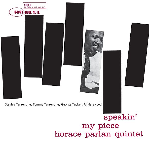 Speakin' My Piece, Horace Parlan