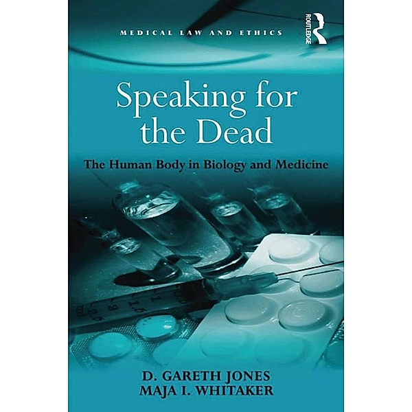 Speaking for the Dead, D. Gareth Jones, Maja I. Whitaker