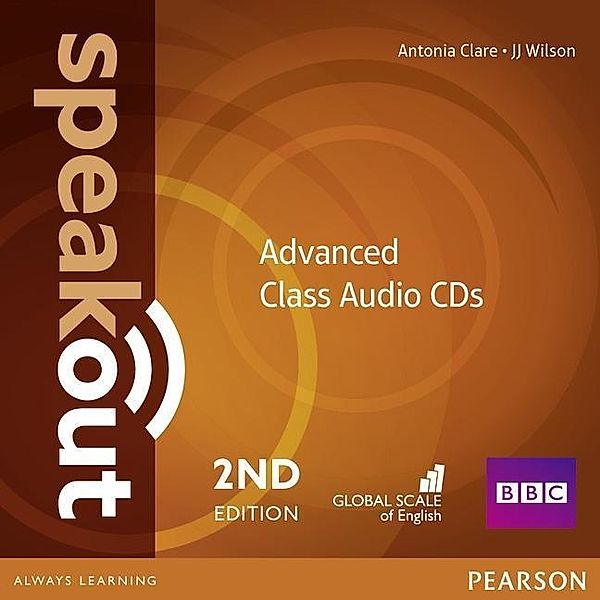 Speakout Advanced 2nd Edition Class CDs (2), Antonia Clare, J. J. Wilson