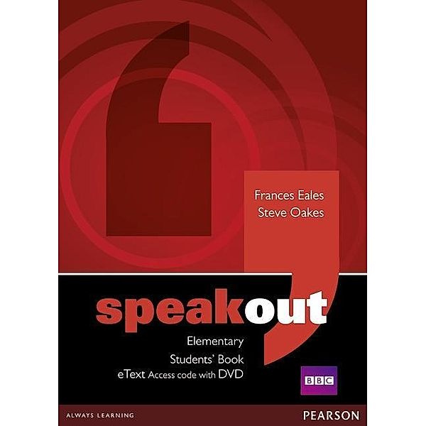 Speakout Elementary Students' Book eText Access Card with DVD, Frances Eales, Cherry Eales