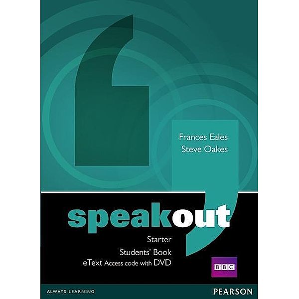 Speakout Starter Students' Book eText Access Card with DVD, Frances Eales, Steve Oakes