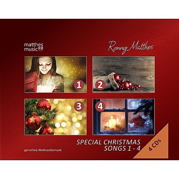 Special Christmas Songs,Vol.1-4: Gemafreie Musik, Ronny Matthes