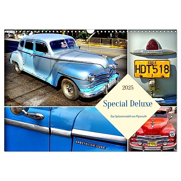 Special Deluxe - Das Spitzenmodell von Plymouth (Wandkalender 2025 DIN A3 quer), CALVENDO Monatskalender, Calvendo, Henning von Löwis of Menar