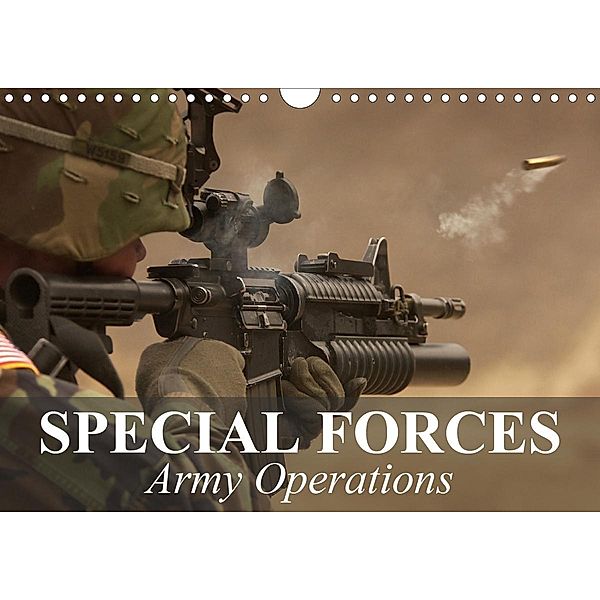 Special Forces Army Operations (Wall Calendar 2021 DIN A4 Landscape), Elisabeth Stanzer