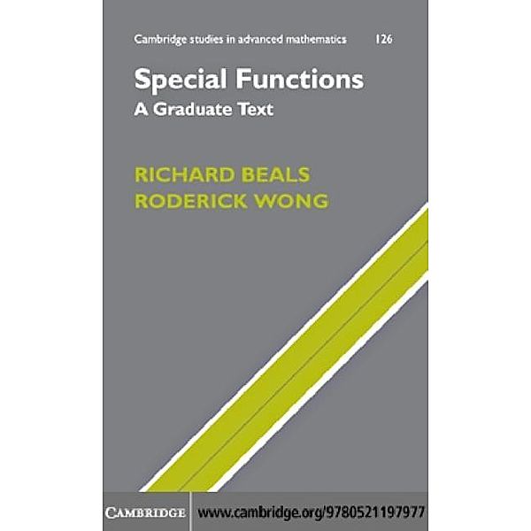 Special Functions, Richard Beals