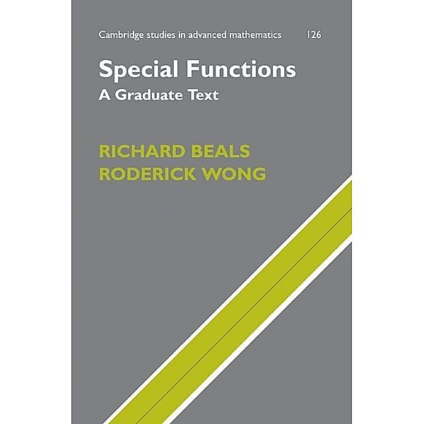 Special Functions / Cambridge Studies in Advanced Mathematics, Richard Beals