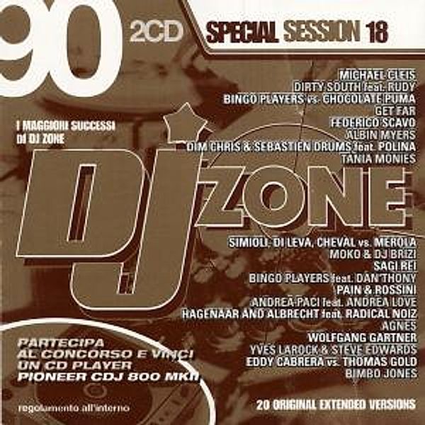 special session vol. 18, Various, Dj Zone