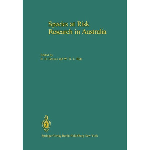 Species at Risk Research in Australia