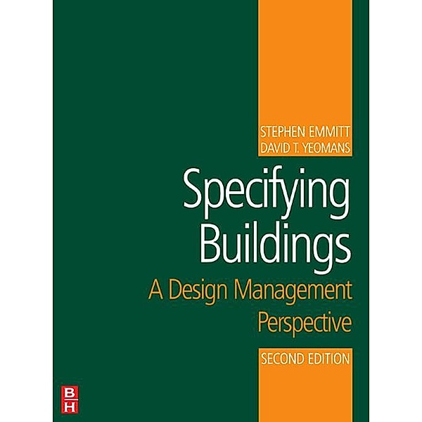 Specifying Buildings, Stephen Emmitt
