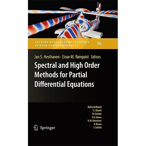 Spectral and High Order Methods for Partial Differential Equations / Lecture Notes in Computational Science and Engineering Bd.76