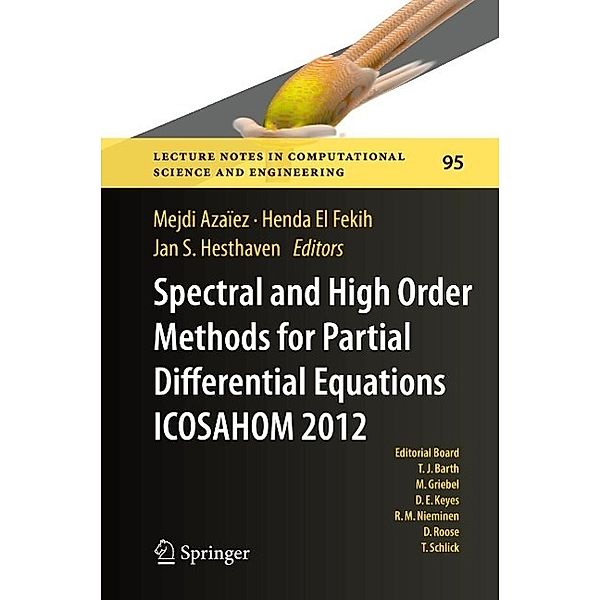 Spectral and High Order Methods for Partial Differential Equations - ICOSAHOM 2012 / Lecture Notes in Computational Science and Engineering Bd.95