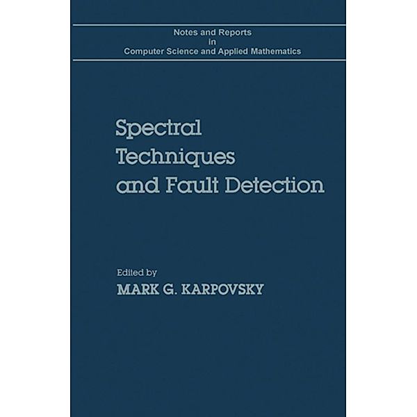 Spectral Techniques and Fault Detection