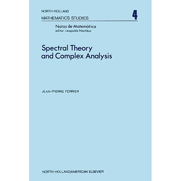 Spectral Theory and Complex Analysis