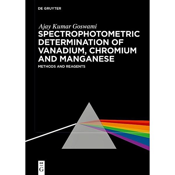 Spectrophotometric Determination of Vanadium, Chromium and Manganese, Ajay Kumar Goswami