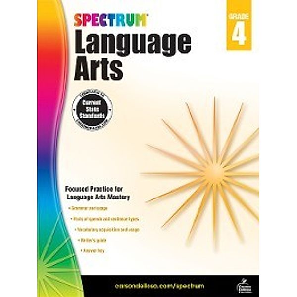 Spectrum: Spectrum Language Arts, Grade 4