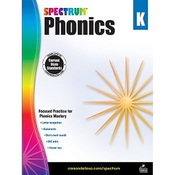 Spectrum: Spectrum Phonics, Grade K