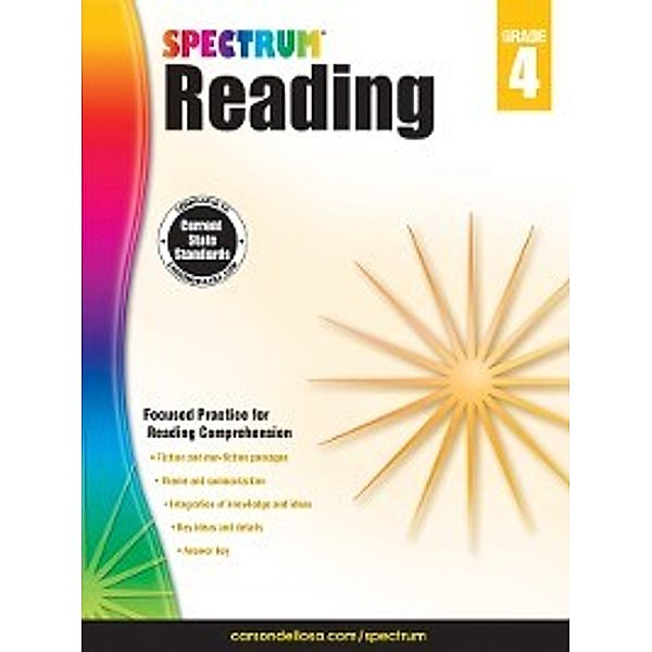 Spectrum: Spectrum Reading Workbook, Grade 4