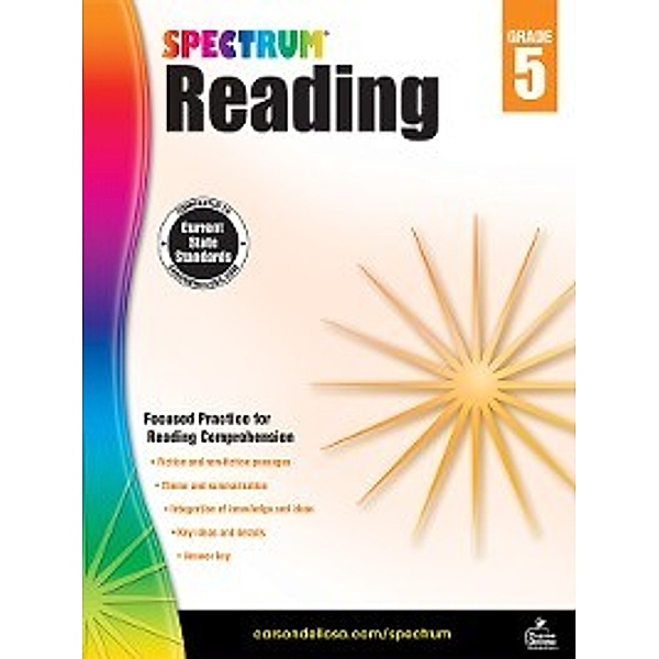 Spectrum: Spectrum Reading Workbook, Grade 5