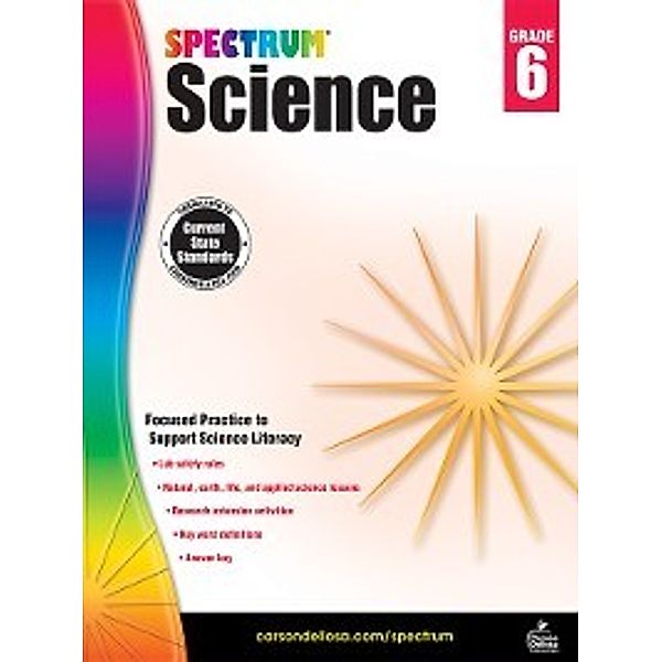 Spectrum: Spectrum Science, Grade 6