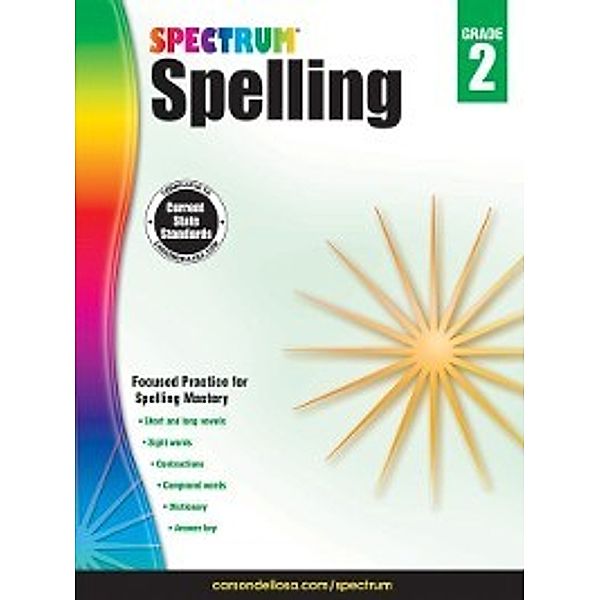 Spectrum: Spectrum Spelling, Grade 2