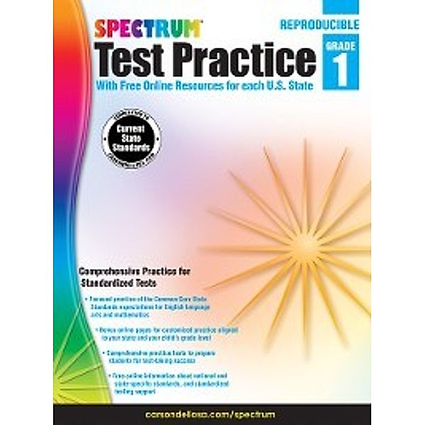 Spectrum: Spectrum Test Practice, Grade 1