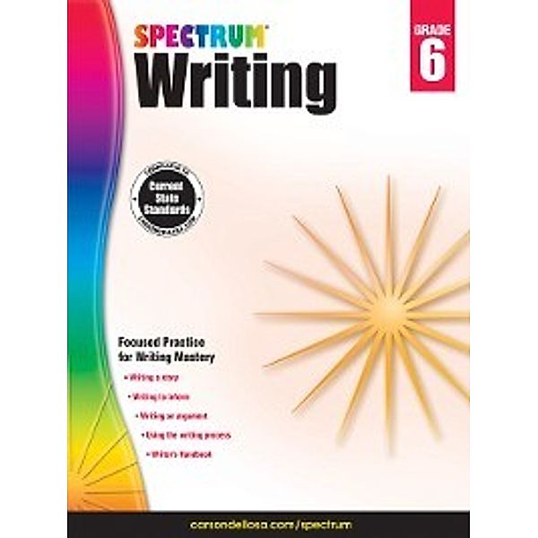 Spectrum: Spectrum Writing, Grade 6