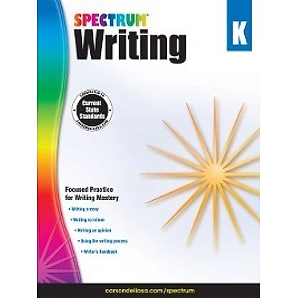 Spectrum: Spectrum Writing, Grade K