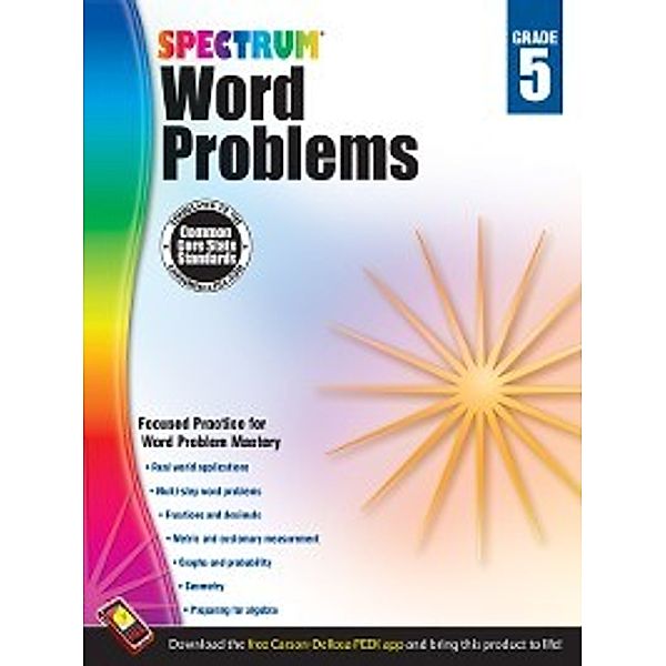 Spectrum: Word Problems, Grade 5