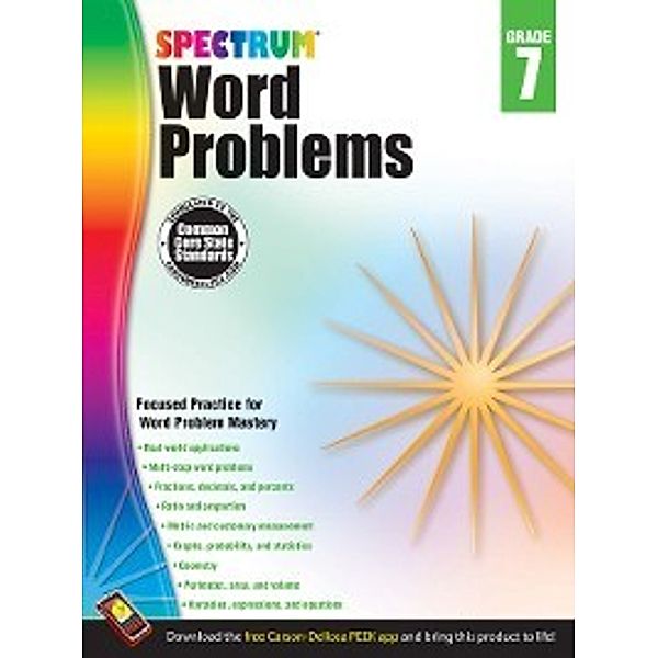 Spectrum: Word Problems, Grade 7
