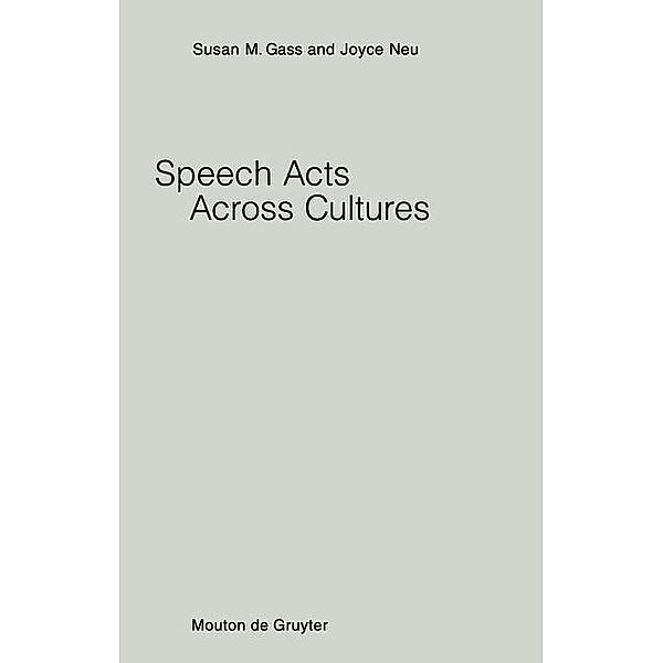 Speech Acts Across Cultures / Studies on Language Acquisition [SOLA] Bd.11