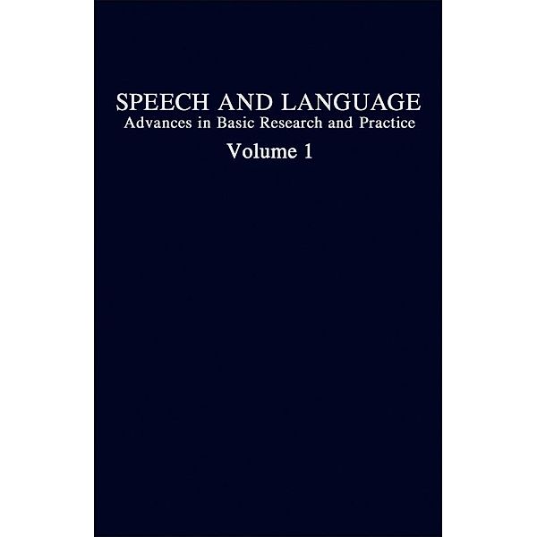 Speech and Language