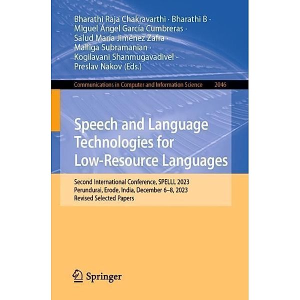 Speech and Language Technologies for Low-Resource Languages